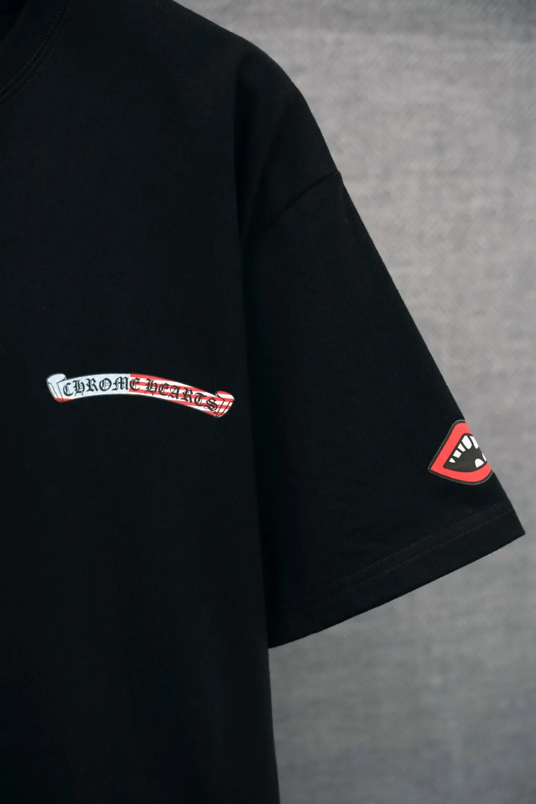 DT 12 60 Chrome Hearts T ， ， Black White S-XL
